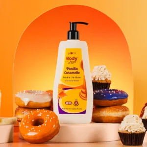 Home vanilla caramello body moisturiser