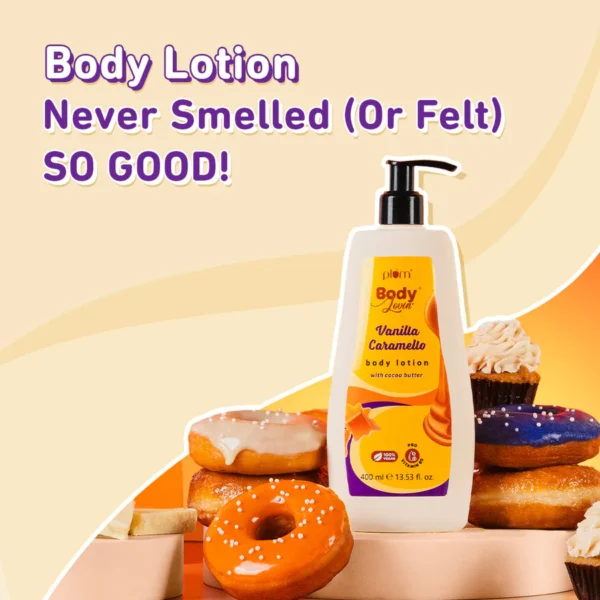 vanilla caramello body moisturiser